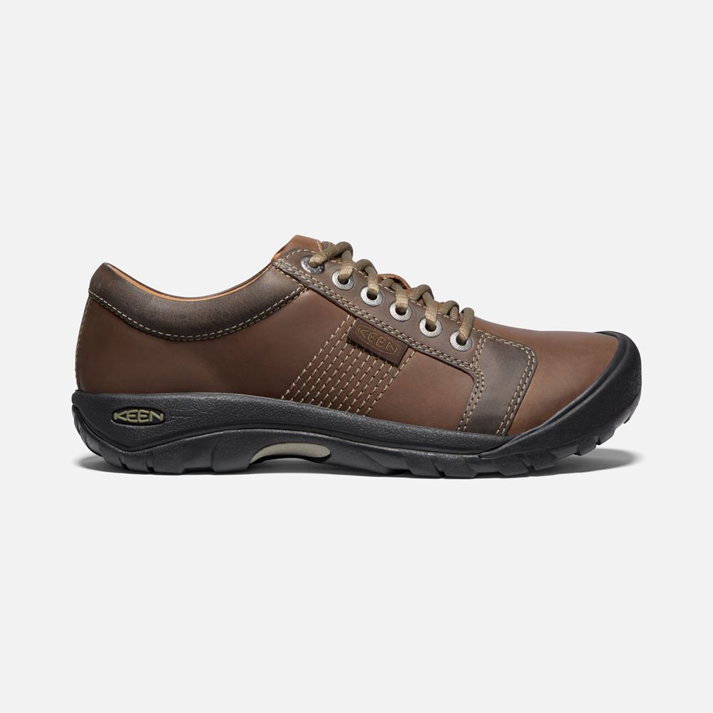 Keen Veterschoenen Heren Bruin - Austin - 91725-DYWC